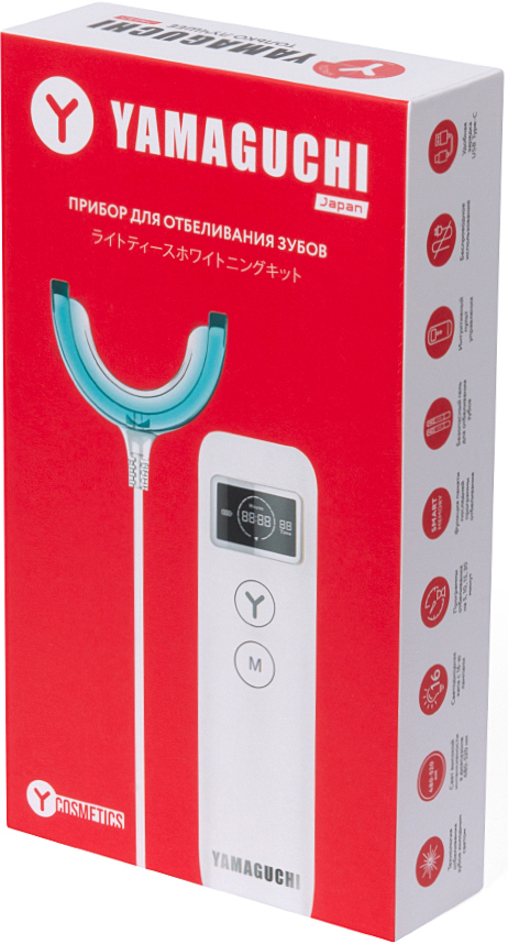 

Прибор для отбеливания зубов Yamaguchi Light Teeth Whitening Kit (White)
