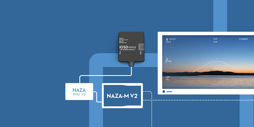 DJI iOSD mini – модуль телеметрии для квадрокоптера купить в интернет-магазине icover