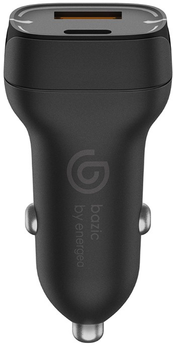 Автомобильное зарядное устройство EnergEA Bazic GoPort PD20+ USB-A/C QC3.0 (Black) купить в интернет-магазине icover