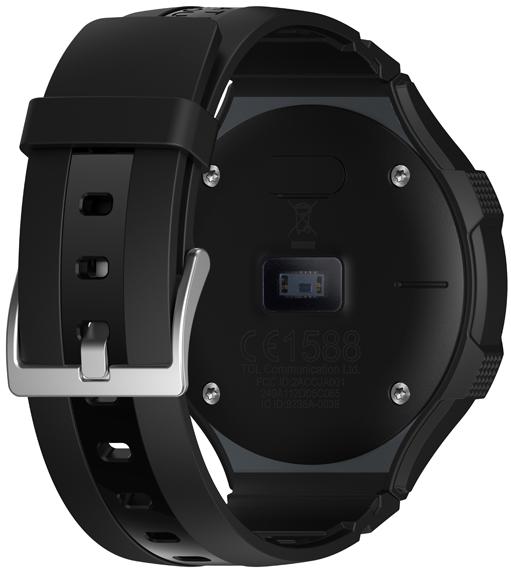 Alcatel GO Watch SM03 - умные часы с пульсометром (Black/Dark Red) купить в интернет-магазине icover