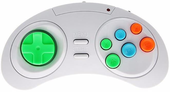 Sega Genesis Nano Trainer - игровая приставка + 390 игр + SD-карта (White) купить в интернет-магазине icover
