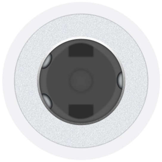 Адаптер Apple Lightning to 3.5 mm Jack MMX62ZM/A (White) купить в интернет-магазине icover