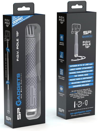 SP Gadgets POV Pole 19" small (53012) - монопод маленький (Silver) купить в интернет-магазине icover