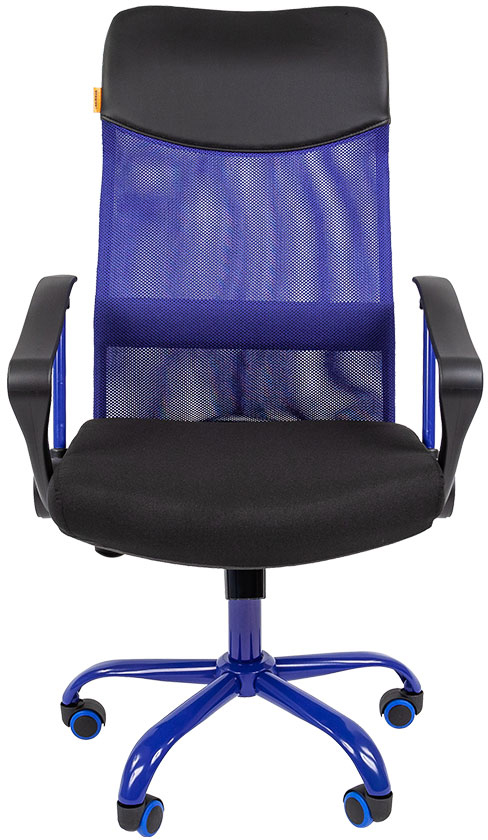 Офисное кресло Chairman 610 CMet 00-07021401 (Blue) купить в интернет-магазине icover