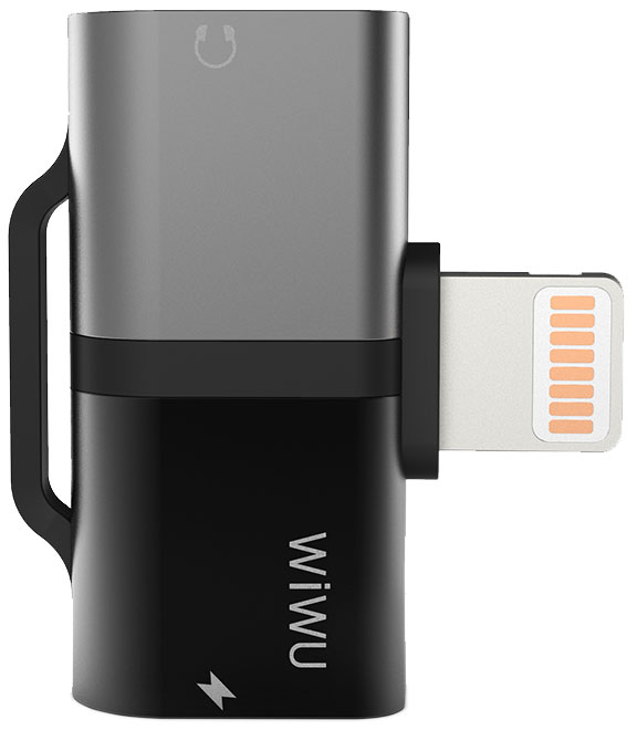 Переходник Wiwu Gemini Dual Lightning Converter ST02 (Grey) купить в интернет-магазине icover