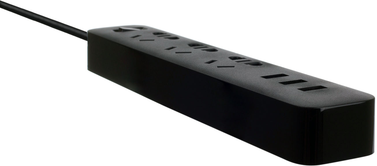 Сетевой фильтр Xiaomi Mi Power Strip 3xUSB XMCXB01QM (Black) купить в интернет-магазине icover