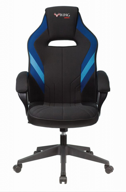 Игровое кресло Бюрократ Zombie VIKING 3 AERO (Blue/Black) купить в интернет-магазине icover