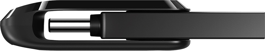 Флеш-накопитель SanDisk Ultra Dual Drive Go (SDDDC3-064G-G46) USB-C/A 64GB (Black) купить в интернет-магазине icover
