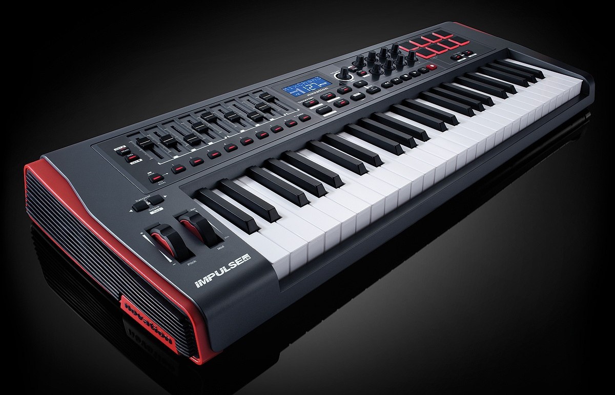 Миди-клавиатура Novation Impulse 49 A048849 (Grey) купить в интернет-магазине icover