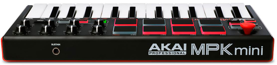 MIDI-клавиатура Akai MPK Mini MKII (A050343) купить в интернет-магазине icover