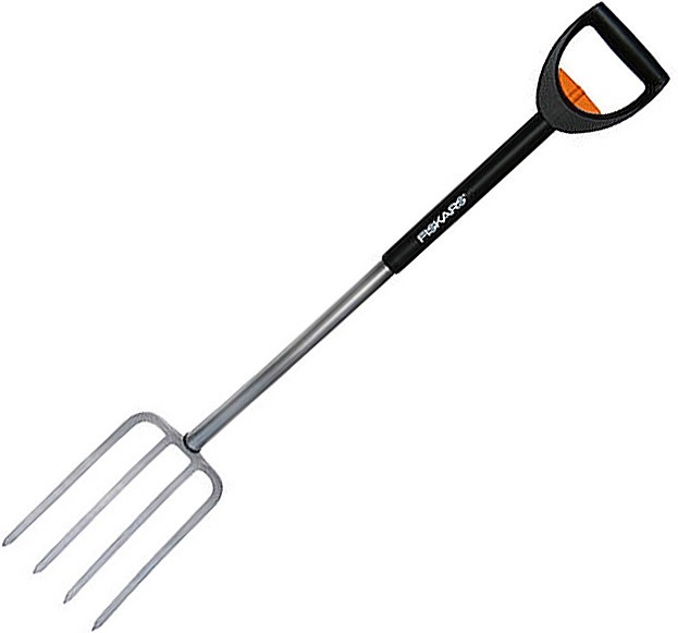 Fiskars SmartFit (133320) - вилы садовые телескопические, 1,16-1,26 м купить в интернет-магазине icover