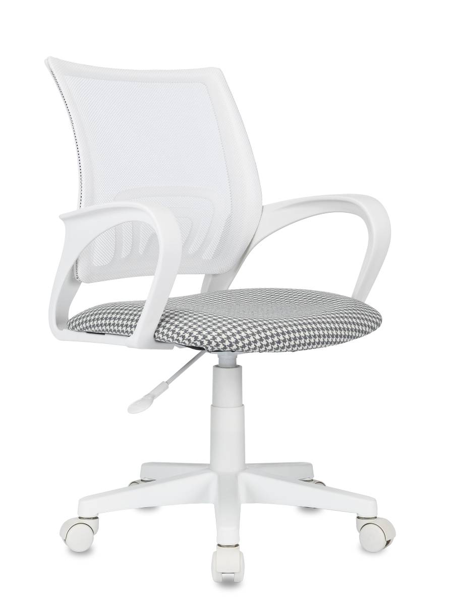 Кресло офисное Domfy DK X-ROOM TW-15 сетка/ткань/пластик (Morris-1/White) купить в интернет-магазине icover