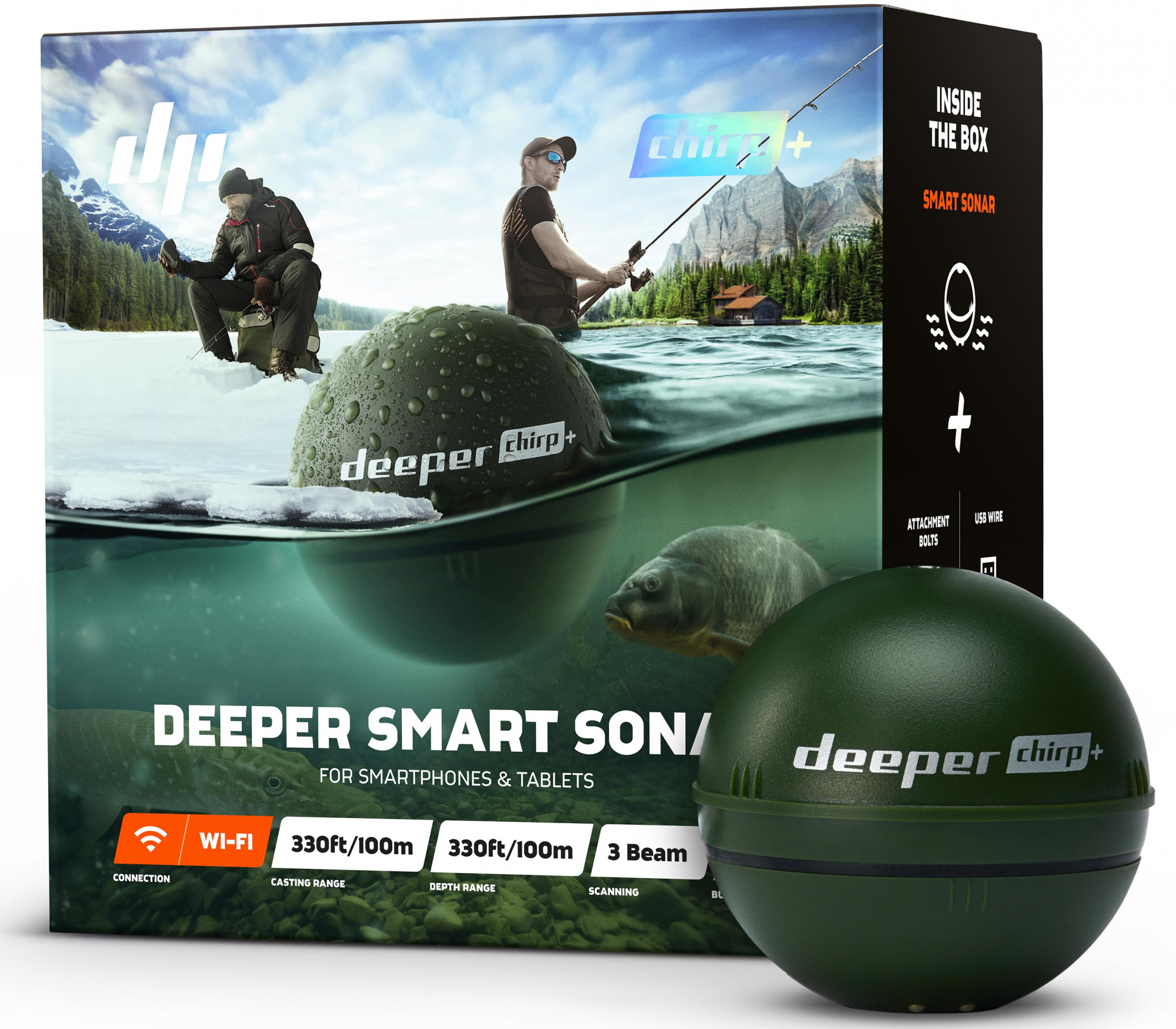 

Эхолот Deeper CHIRP+ (Army Green)