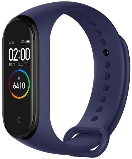 Фитнес-браслет Xiaomi Mi Band 4 (Deep Space Blue) купить в интернет-магазине icover