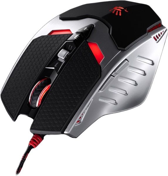 A4Tech Bloody TL8 Terminator - игровая проводная мышь (Black/Silver) купить в интернет-магазине icover