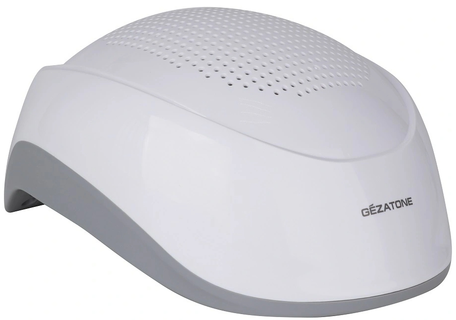 Лазерный аппарат-шлем от выпадения волос Gezatone Laser Helmet (White) купить в интернет-магазине icover