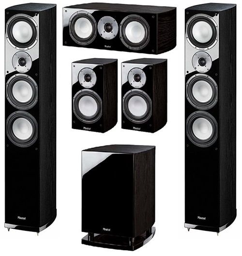 Magnat Quantum 677 Set 5.1 - комплект акустики для домашнего кинотеатра (Black) купить в интернет-магазине icover