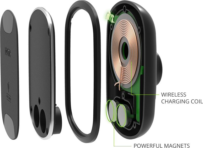 Автодержатель для смартфона iOttie iTap 2 Wireless Air Vent Mount (HLCRIO138) купить в интернет-магазине icover