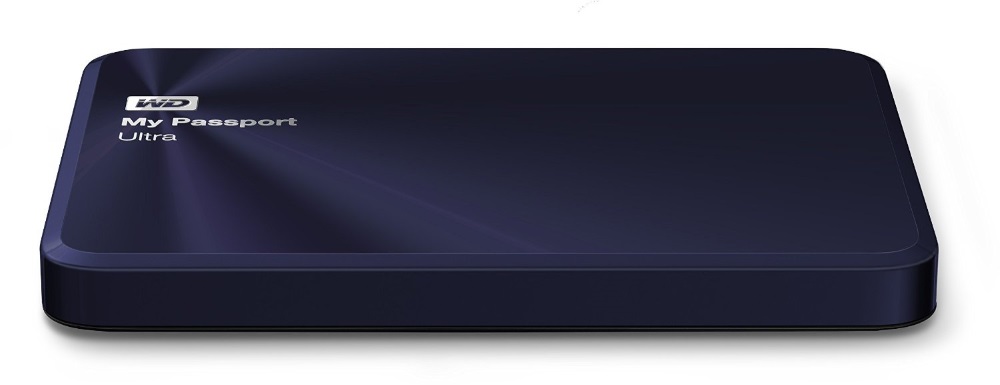 Western Digital My Passport Ultra Metal Edition 1Tb (WDBW5L0010BBA) - внешний жесткий диск (Blue) купить в интернет-магазине icover