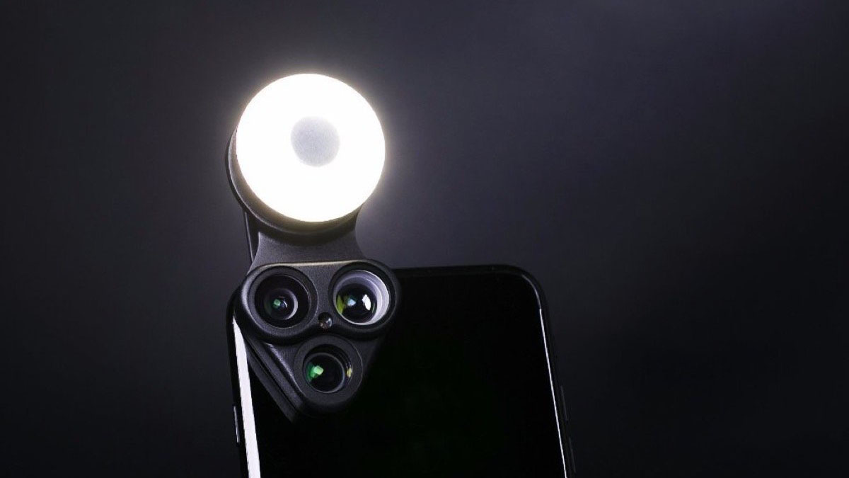 Набор линз ShiftCam RevolCam 3-in-1 для смартфона (Black) купить в интернет-магазине icover