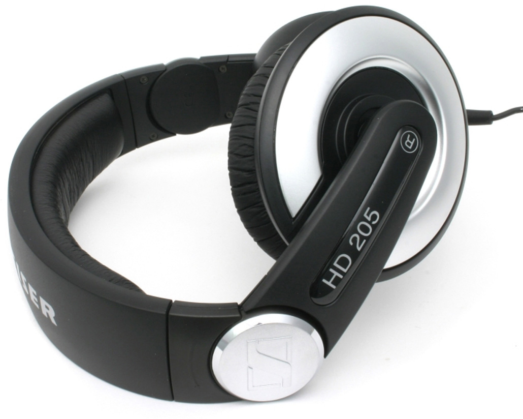Накладные наушники Sennheiser HD 205 II 504292 (Black) купить в интернет-магазине icover