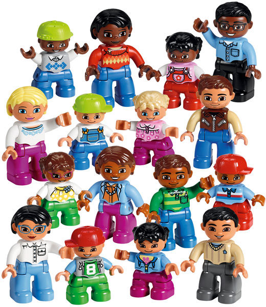 Классический конструктор Lego Education PreSchool Люди мира 45011 (Multicolor) купить в интернет-магазине icover