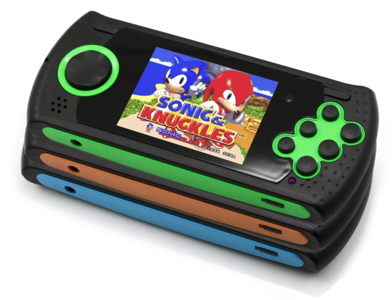 Sega Genesis Gopher Wireless - портативная игровая приставка + SD карта + 370 игр (Orange) купить в интернет-магазине icover