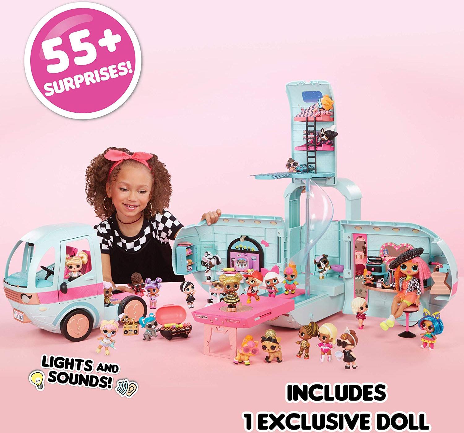 Кукла-сюрприз LOL Surprise Glamper Автобус с куклой (559771) купить в интернет-магазине icover