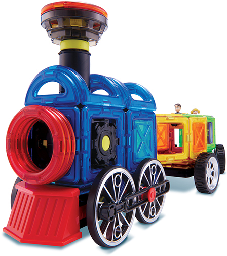 Магнитный конструктор Magformers Super Steam set (710009) купить в интернет-магазине icover