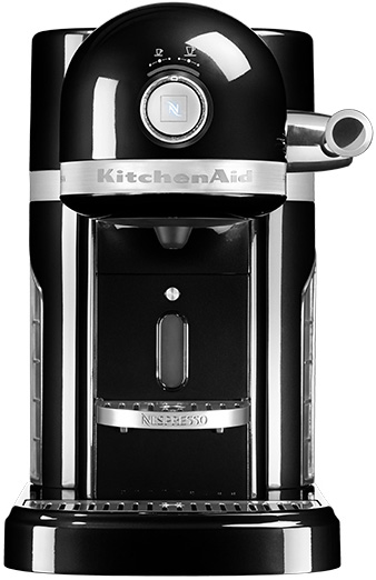 Капсульная кофемашина KitchenAid Artisan Nespresso & Aeroccino 5KES0504EOB (Onyx Black) купить в интернет-магазине icover
