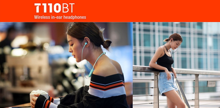 Bluetooth-наушники JBL T110BT с микрофоном (Pink) купить в интернет-магазине icover