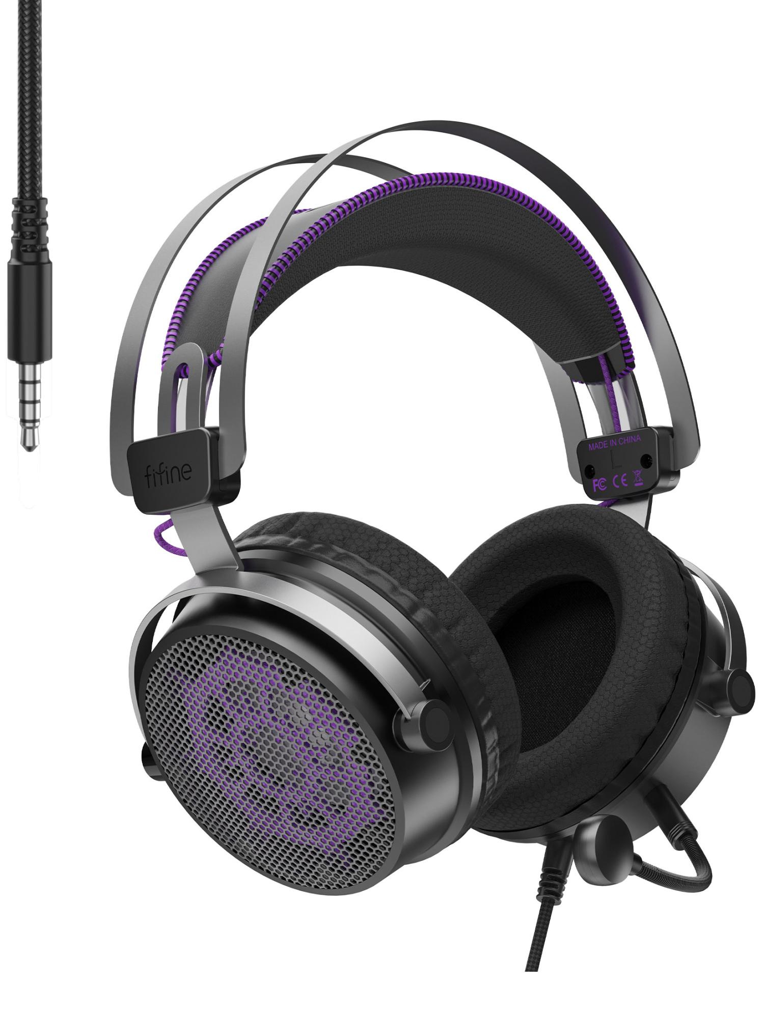 Наушники мониторные Fifine H18 Gaming Headsets (Black) купить в интернет-магазине icover