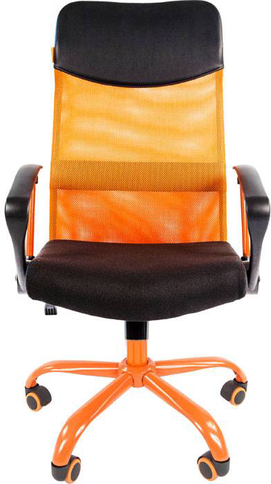 Офисное кресло Chairman 610 CMet 00-07021400 (Orange) купить в интернет-магазине icover