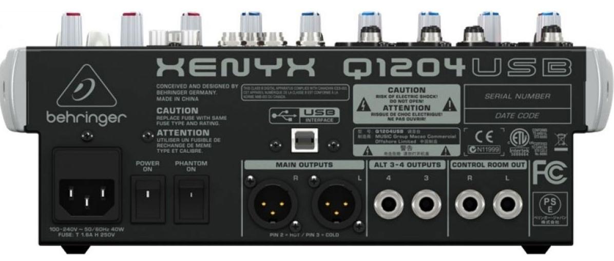 Купить behringer xenyx q1204usb (a043701) - микшерный пульт (black) в Москве. В нашем каталоге интернет-магазина icover.ru вы можете ознакомиться с ценами, подробным описанием, фотографиями и техническими характеристиками. Низкие цены. Высокое качество. Доставка по России. Заказать товары по телефону +7(495)229-39-50 Behringer XENYX Q1204USB (A043701) - микшерный пульт (Black) купить в интернет-магазине icover