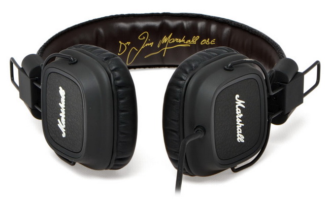 Marshall Major FX - наушники для iPhone/iPod/iPad (Black) купить в интернет-магазине icover