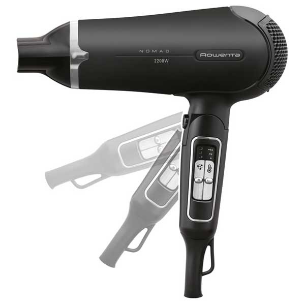 Rowenta Nomad for Men (CV 4750FO) - фен для волос (Black) купить в интернет-магазине icover