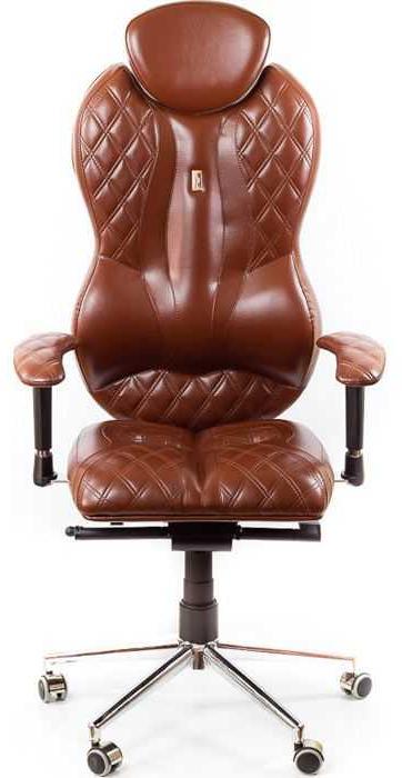 Компьютерное кресло Kulik System Grand 405 (Brown) купить в интернет-магазине icover
