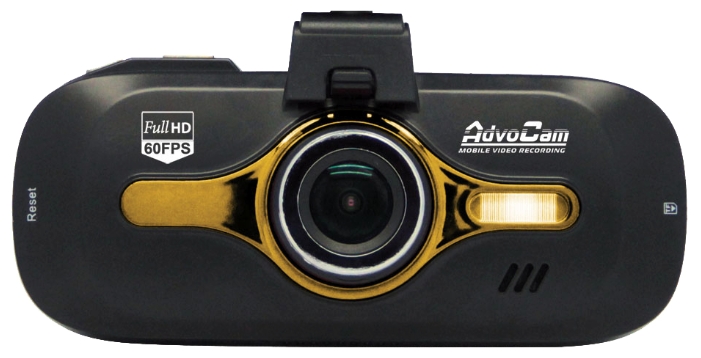 AdvoCam-FD8 GPS - видеорегистратор (Black/Gold) купить в интернет-магазине icover