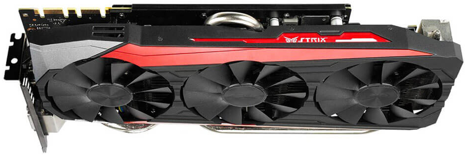 Видеокарта Asus GeForce GTX 980TI STRIX 6Gb 384bit (STRIX-GTX980TI-DC3-6GD5 GAMING) купить в интернет-магазине icover