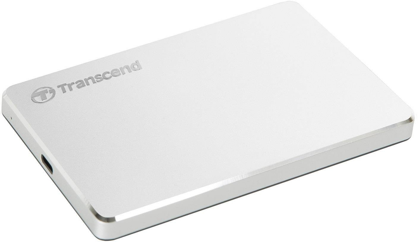 Внешний накопитель Transcend StoreJet 25C3S 2.5'' 1Tb HDD TS1TSJ25C3S (Silver) купить в интернет-магазине icover