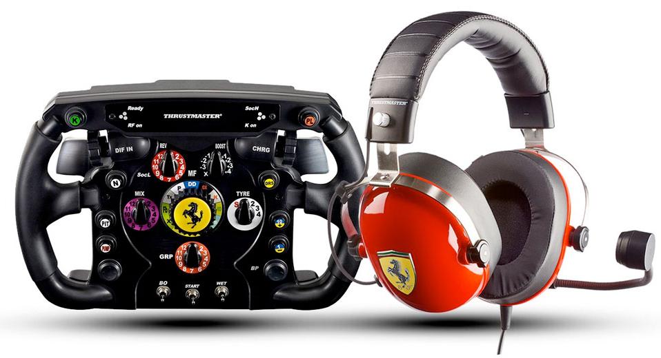 

Гоночный комплект Thrustmaster Scuderia Ferrari Race Kit (3362934111380) для PS3/PS4/Xbox One/PC (Black/Red), Scuderia Ferrari Race Kit