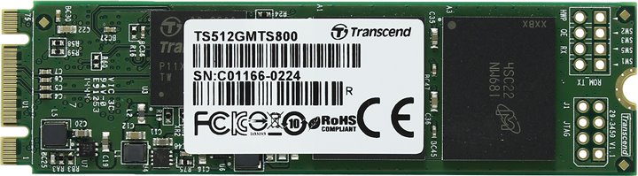 Transcend MTS800 512 Gb (TS512GMTS800) - SSD-накопитель купить в интернет-магазине icover