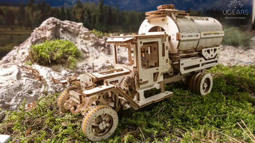 3D-пазл UGears Автоцистерна (70021) купить в интернет-магазине icover