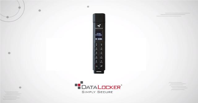 Защищенный USB-накопитель DataLocker Sentry K300 64Gb (Black) купить в интернет-магазине icover
