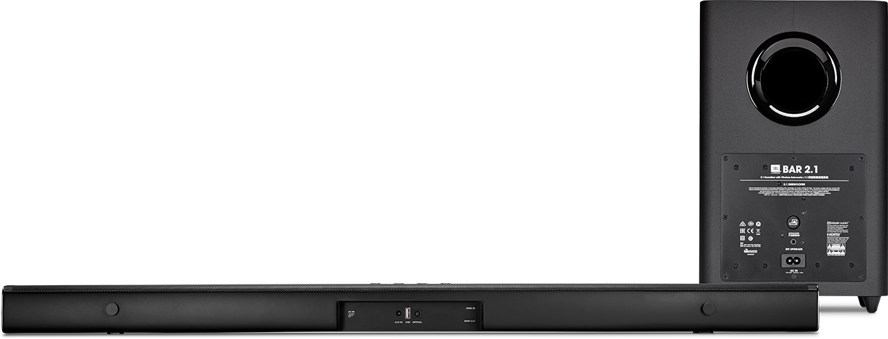 Звуковая панель JBL Bar 2.1 JBLBAR21BLKEP (Black) купить в интернет-магазине icover