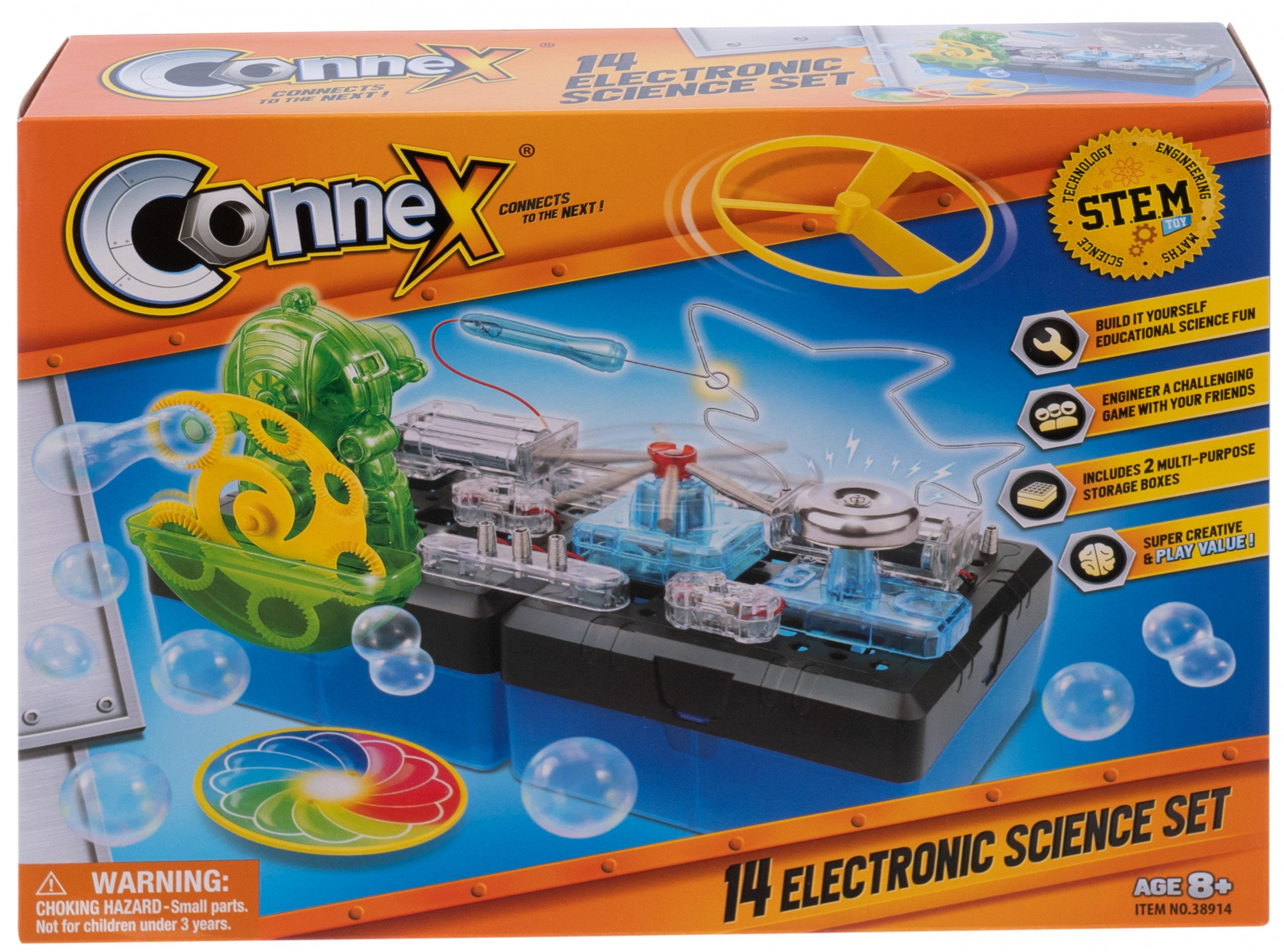 

Электронный конструктор Amazing Toys Connex 14 Electronic Science Set (1CSC20003407)