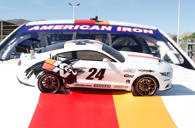 Vaterra Ford Mustang 2015 K&N GT Drift V100-S 1:10 - радиоуправляемый автомобиль (White) купить в интернет-магазине icover