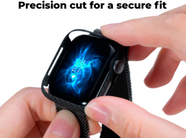 Чехол Pitaka AirCase (KW1001A) для Apple Watch Series SE/6/4/5 40 mm (Black) купить в интернет-магазине icover