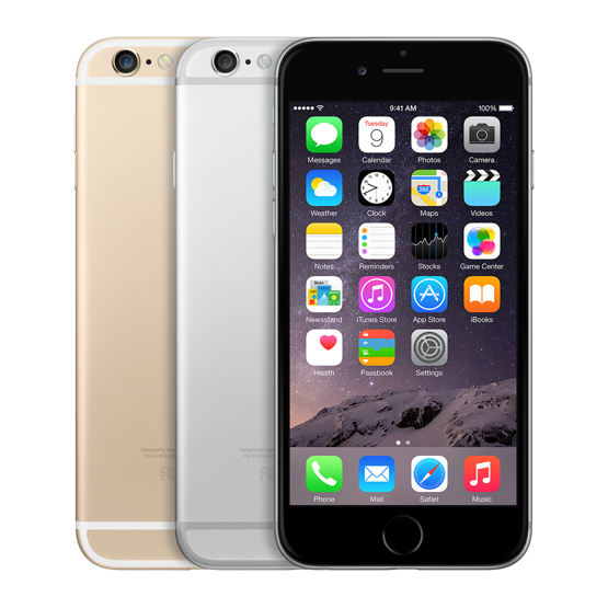 Смартфон Apple iPhone 6 128Gb 4.7" Space Gray (MG4A2RU/A) купить в интернет-магазине icover