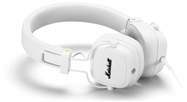 Наушники с микрофоном Marshall Major III (White) купить в интернет-магазине icover